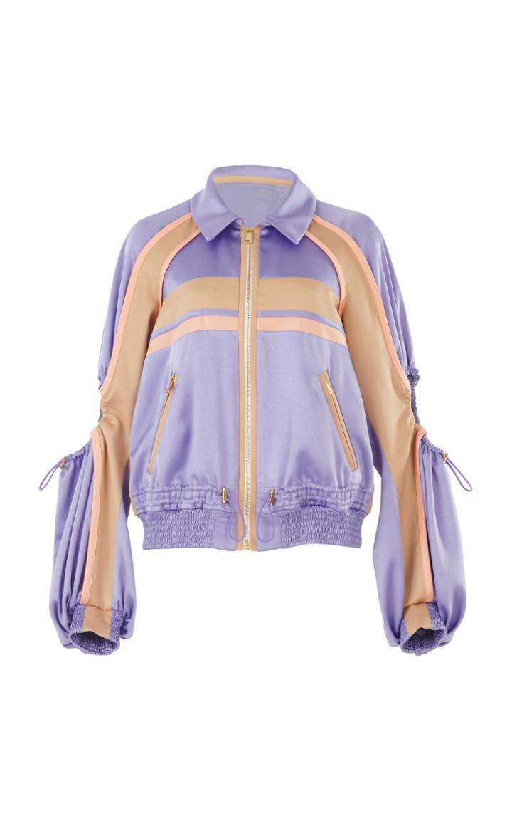 Peter Pilotto Wool Cady Contrast Jacket