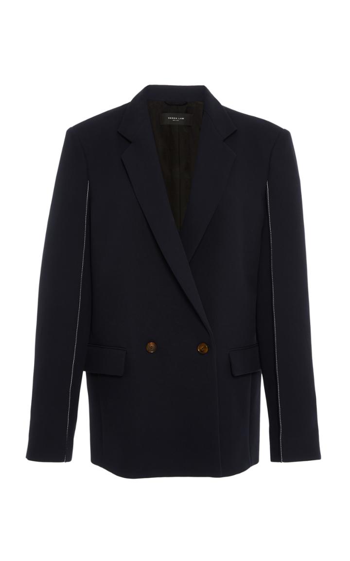 Derek Lam Oversized Top Stitch Blazer