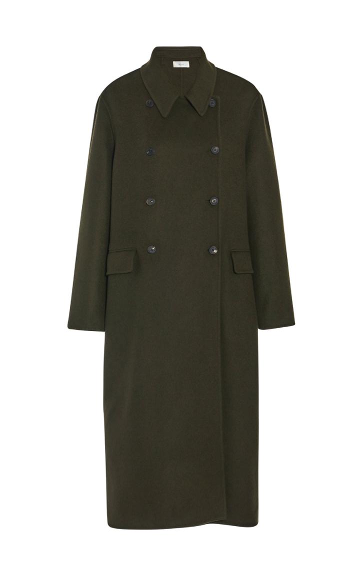 Moda Operandi The Row Dilona Brushed Cashmere-blend Coat