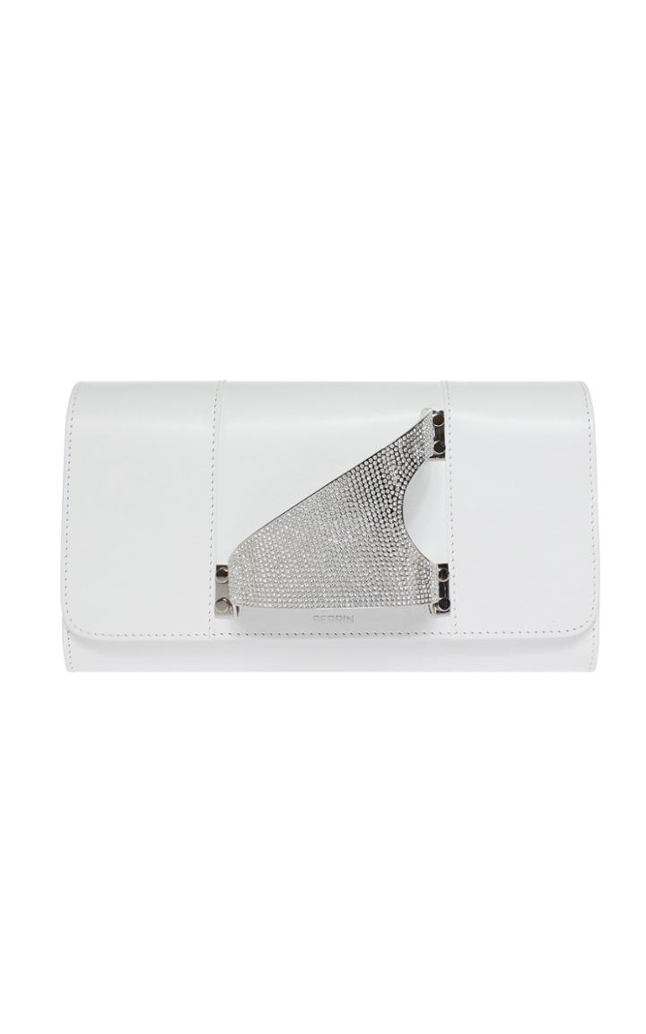 Perrin Paris L' Eiffel Leather Clutch