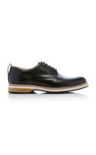 Want Les Essentiels Montoro Cognac Leather Derby Shoes Size: 39