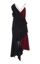 Philosophy Di Lorenzo Serafini Leopard Devore & Crepe Sleeveless Wrap Dress