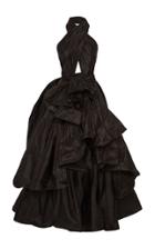 Moda Operandi Oscar De La Renta Cutout Silk-taffeta Gown Size: 0