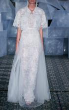 Mira Zwillinger Raffa Lace Gown