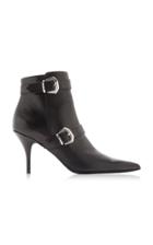Tabitha Simmons Winnie Embellished Leather Ankle Boots
