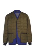 Haider Ackermann Double Layer Cotton-blend Quilted Jacket