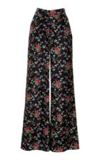 Brock Collection Rose Chine Taffeta Pamela Pant