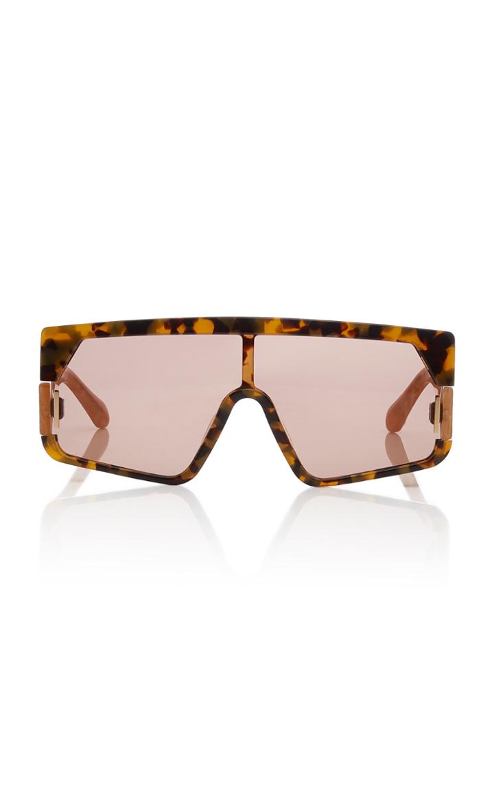 Karen Walker Vorticist Tortoiseshell Acete Sunglasses