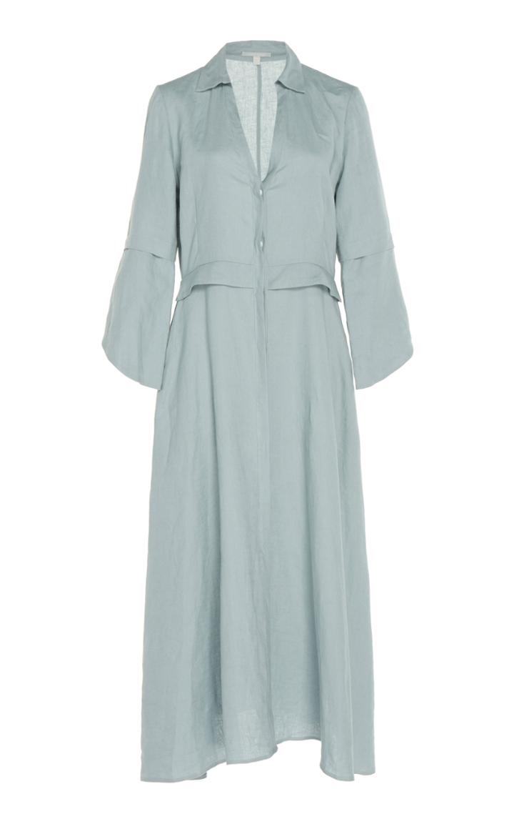 White Story Como Linen Shirtdress