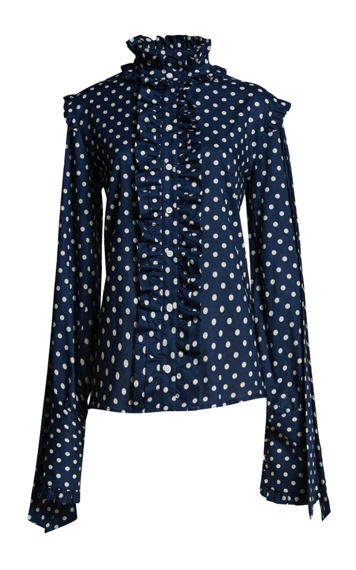 Romance Was Born Full Moon Dot Blouse