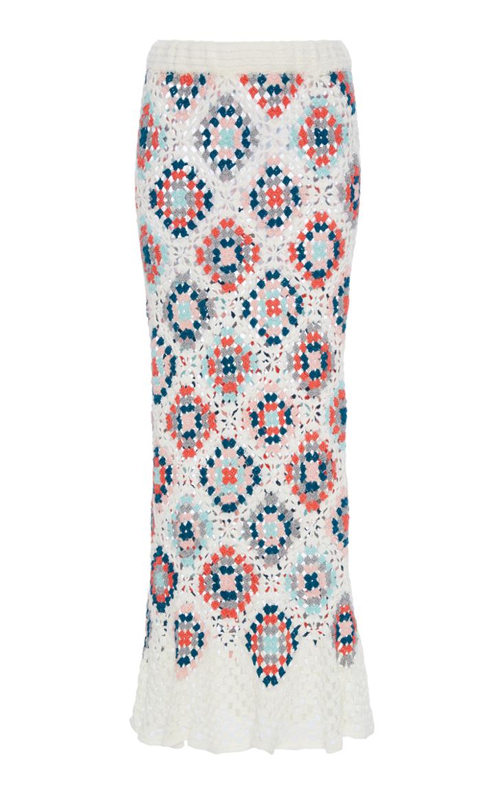 My Beachy Side Bisou Crochet Maxi Skirt