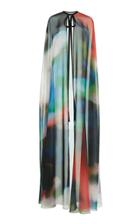 Elie Saab Printed Full Length Cape