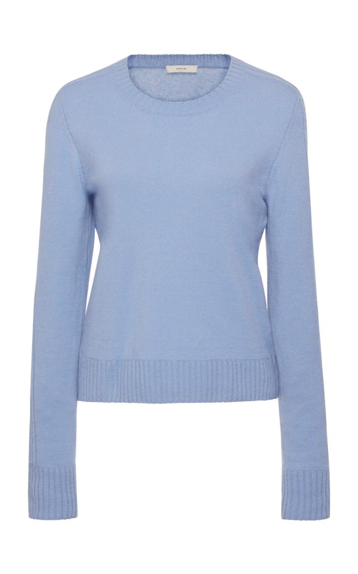 Vince Rib-trimmed Cashmere Sweater