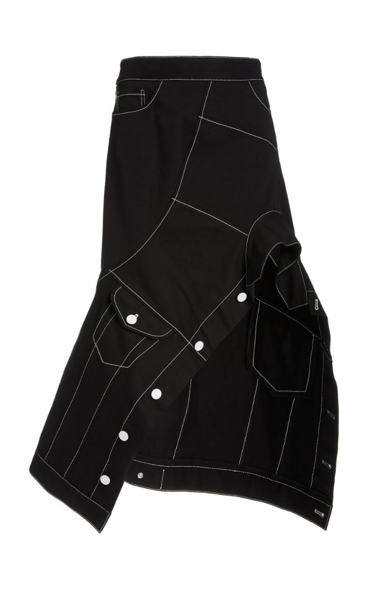 Moda Operandi Monse Upside Down Denim Skirt
