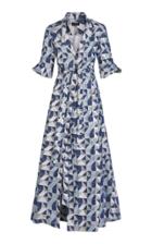 Amira Haroon Tailored Printed Maxi Jacket