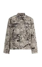 Monitaly Tie-dyed Denim Trucker Jacket