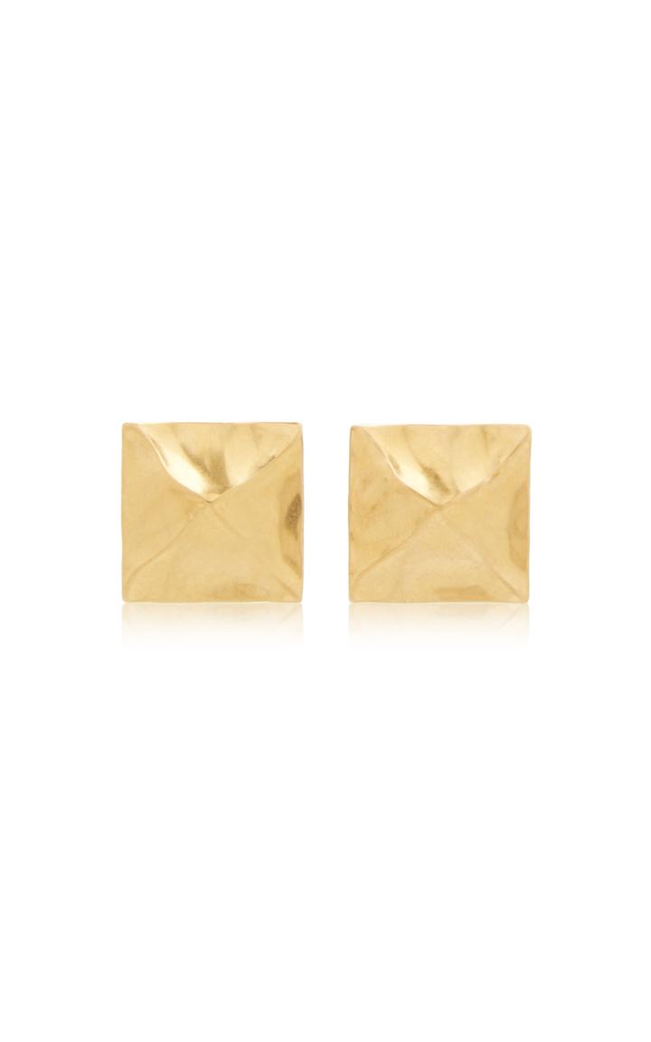 Moda Operandi Valentino Valentino Garavani Gold-plated Roman Stud Earrings