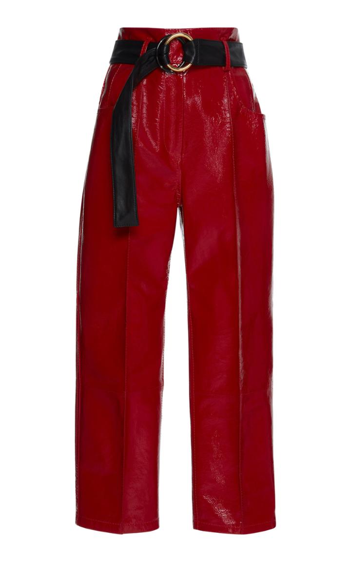Petar Petrov Hollis Patent Leather Pant