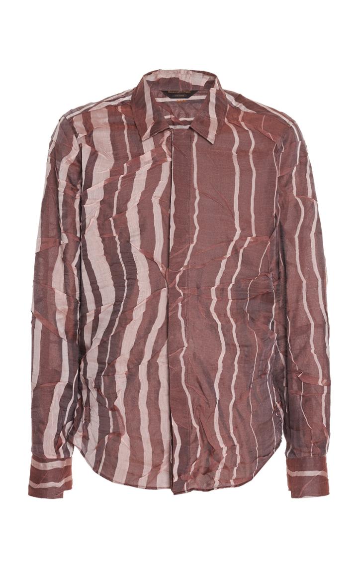 Ermenegildo Zegna Couture Xxx Striped Shirt