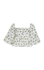 Moda Operandi Faithfull The Brand Quincy Floral-print Cotton Poplin Top