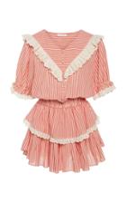 Loveshackfancy Nanette Cotton Mini Dress