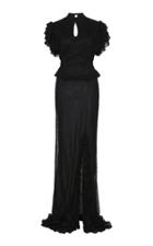 De La Vali Tito Black Lace Dress