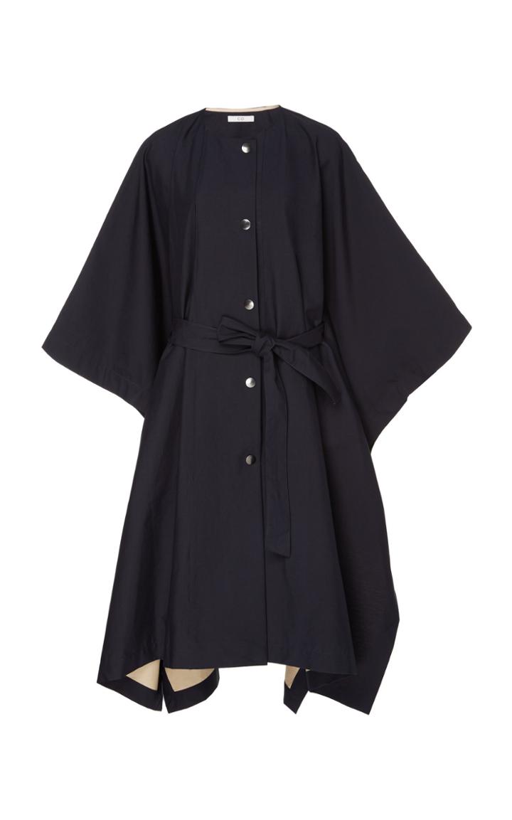 Co Belted Cotton Poncho