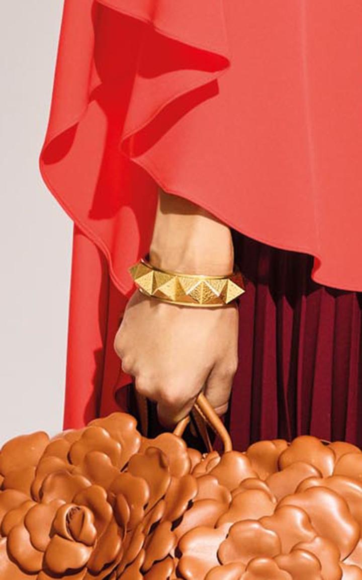 Moda Operandi Valentino Valentino Garavani Roman Stud Brass Cuff