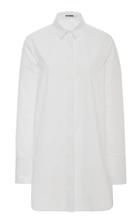 Jil Sander Francesca Cotton Button-up Shirt