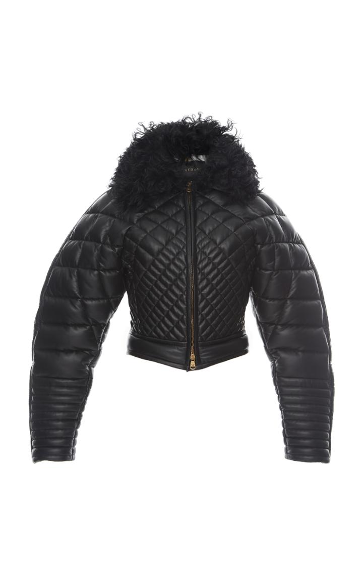 Versace Oversized Down Coat
