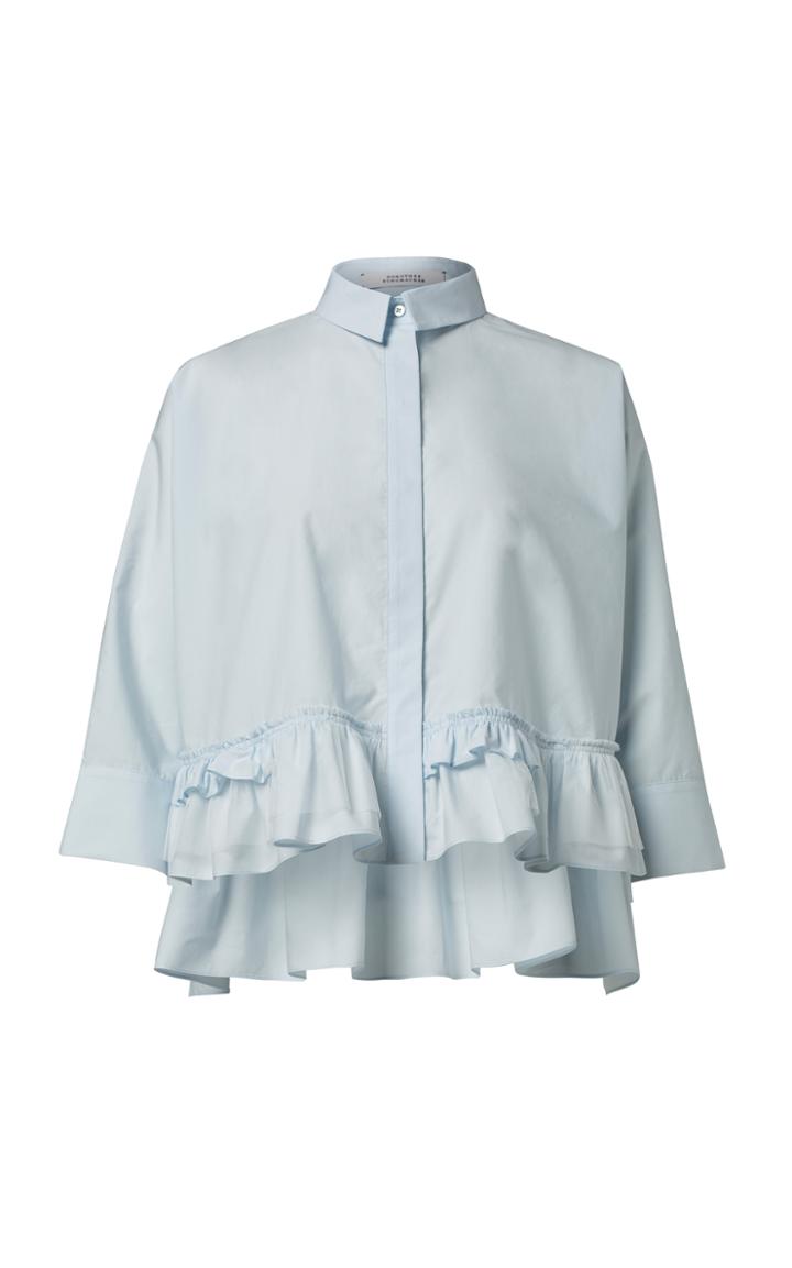 Dorothee Schumacher Cotton Pipeline Daydream Blouse