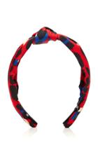 Lele Sadoughi Exclusive Leopard-print Silk Headband