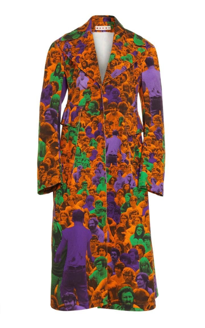 Marni Star Drill Coat
