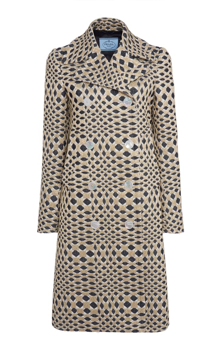 Prada Matelass Double-breasted Coat