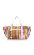 Isabel Marant Warden Striped Shell Tote