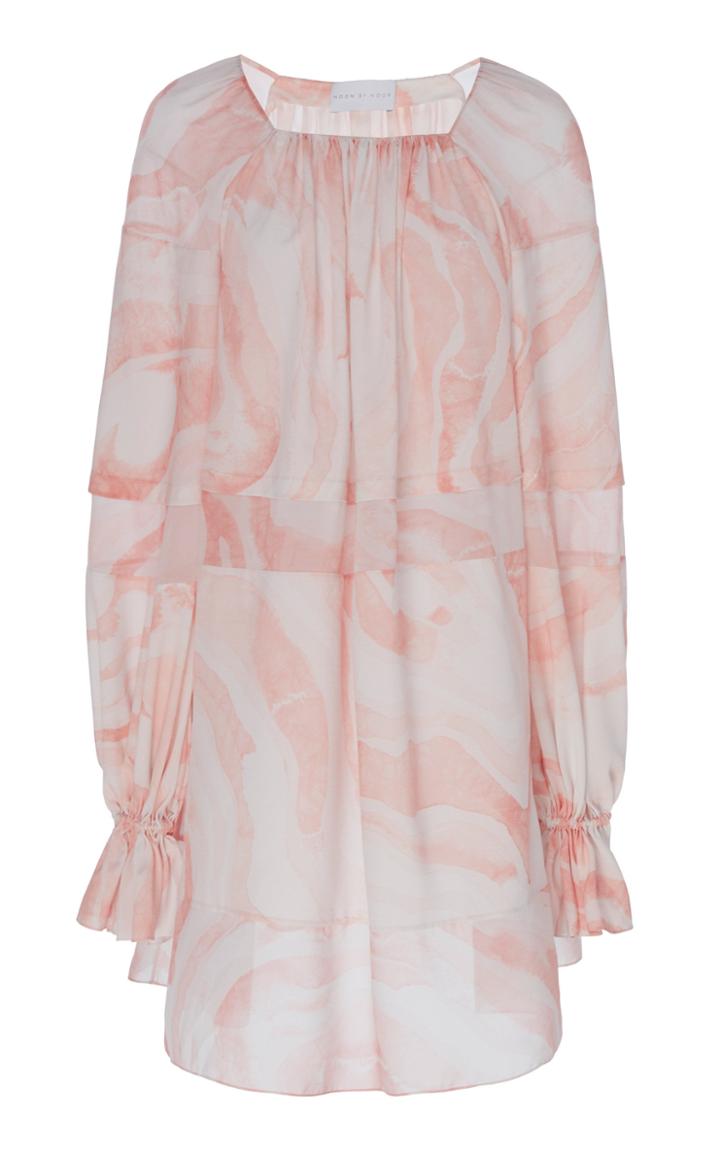 Noon By Noor Henley Sheer-trim Shift Dress