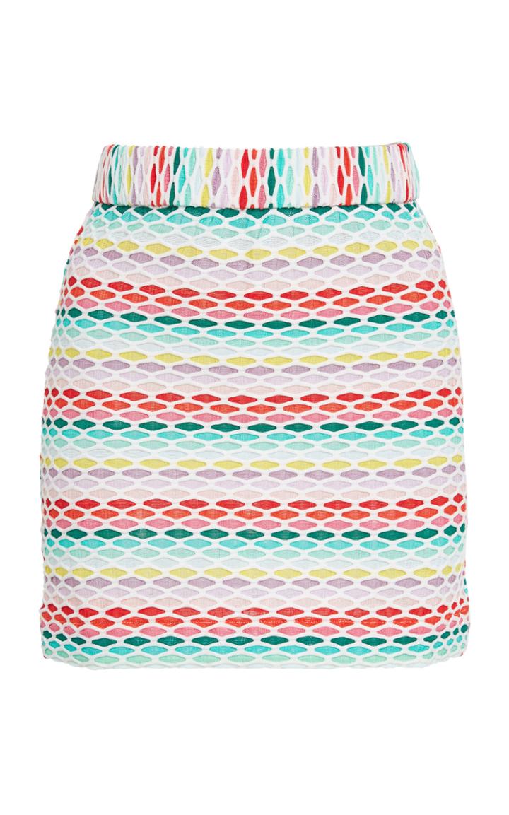Missoni Mare Printed Knit Mini Skirt
