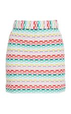 Missoni Mare Printed Knit Mini Skirt