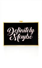 Reine Light Up Definitely Maybe Box Clutch