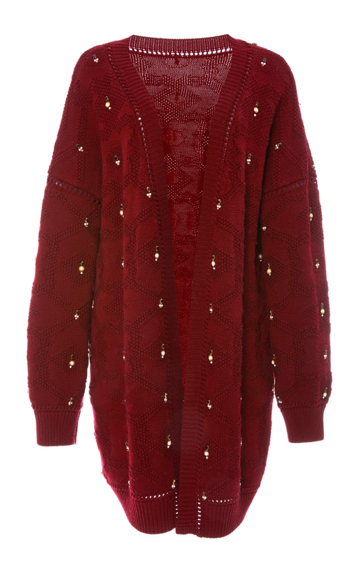 Jonathan Simkhai Matador Embellished Cardigan