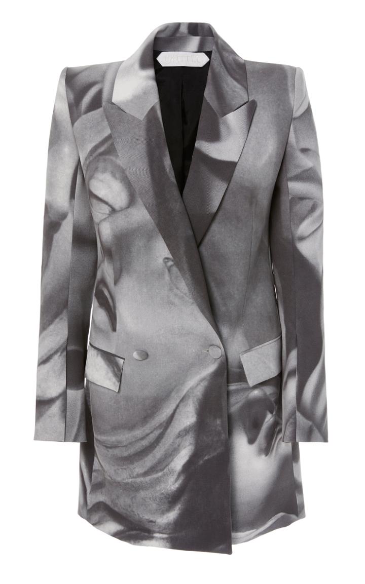 Unttld Belucci Printed Cotton-blend Blazer