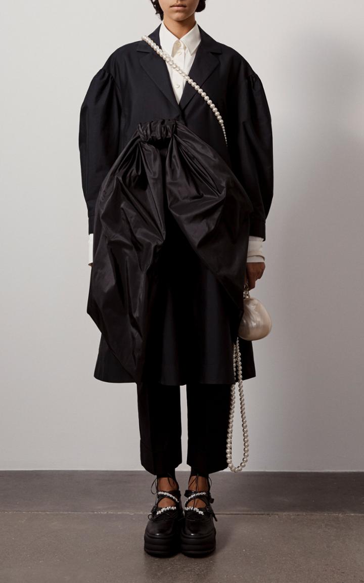 Moda Operandi Simone Rocha Cotton-twill Straight-leg Pants