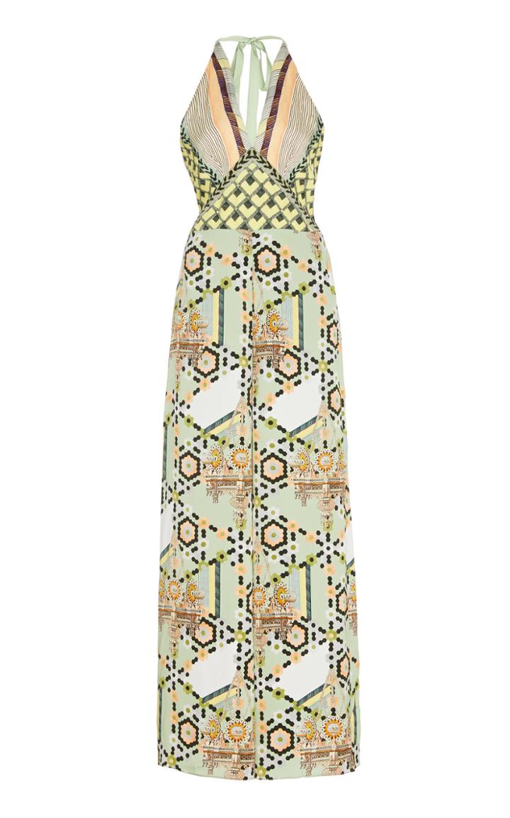 Moda Operandi Temperley London Vivean Printed Georgette Wide-leg Jumpsuit Size: 6