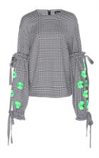 Paskal Long Sleeve Top With 3d Flowers