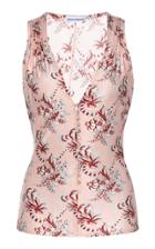Paco Rabanne Printed And Ruched Satin-jersey Top