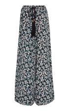 Yvonne S Tasseled Printed Terry Wide-leg Pants