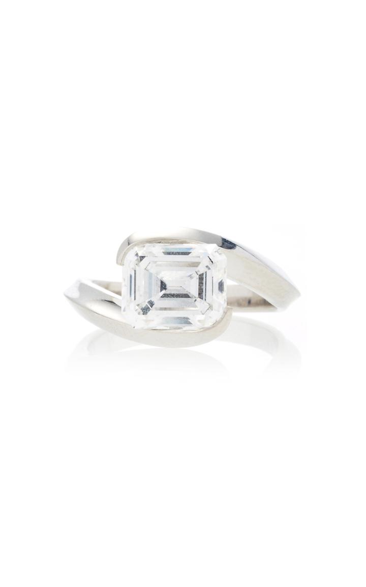 Reza M'o Exclusive: Emerald Cut Diamond Ring