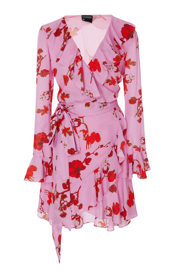 Cynthia Rowley Malibu Ruffle Mini Dress