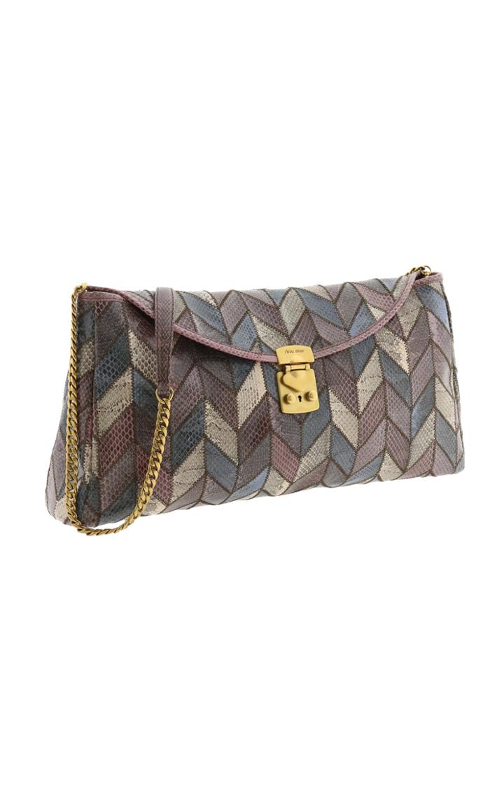 Moda Operandi Miu Miu Patchwork Ayers Shoulder Bag