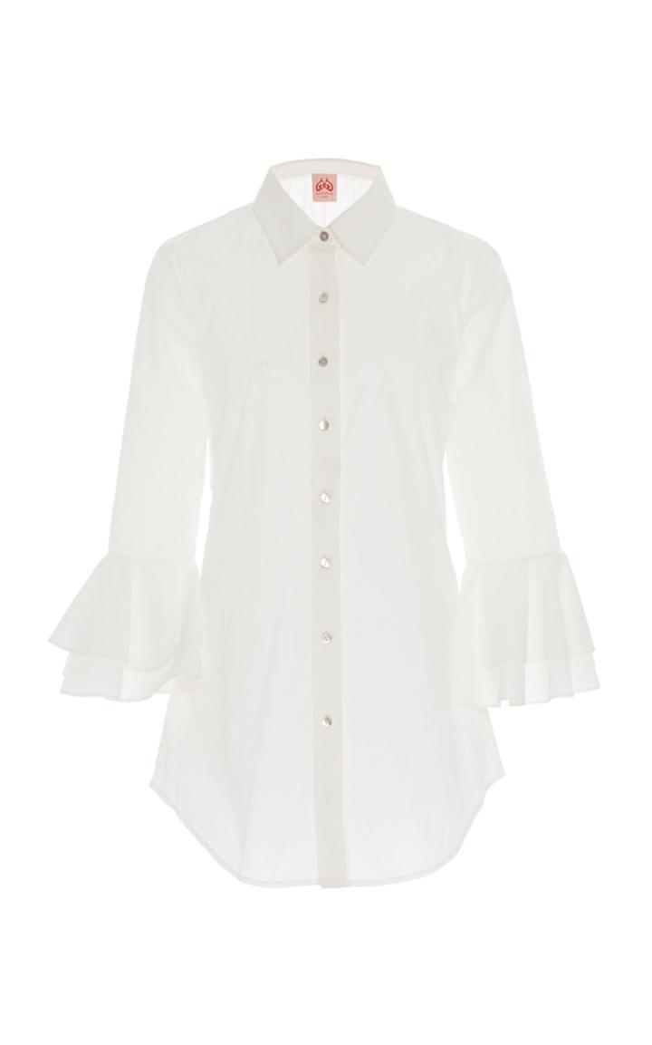 Le Sirenuse Positano Plain Fabric Nina Shirt